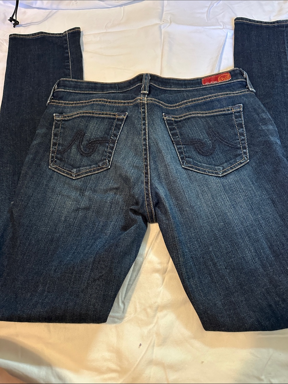 AG Adriano Goldschmied Dark Indigo Skinny Jeans - Picture 3 of 4